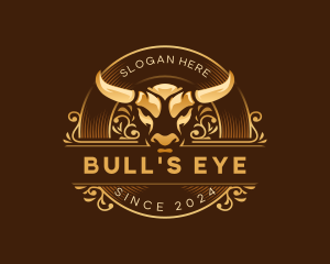 Bull Bison Ranch logo design