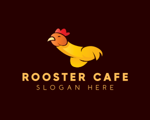 Naughty Erotic Chicken logo design