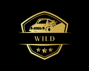 Automotive Shield Emblem Logo