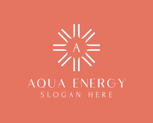 Sun Solar Power Energy  logo design