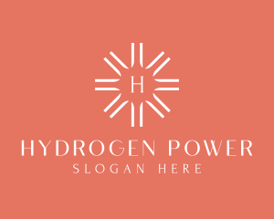 Sun Solar Power Energy  logo design