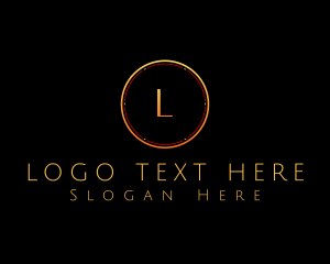 Sans Serif - Business Circle Lettermark logo design