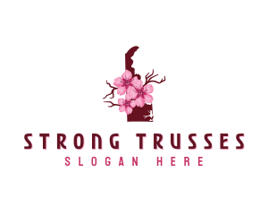 Delaware Floral Blossom Logo