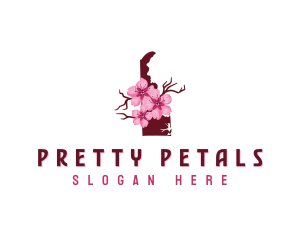 Delaware Floral Blossom logo design