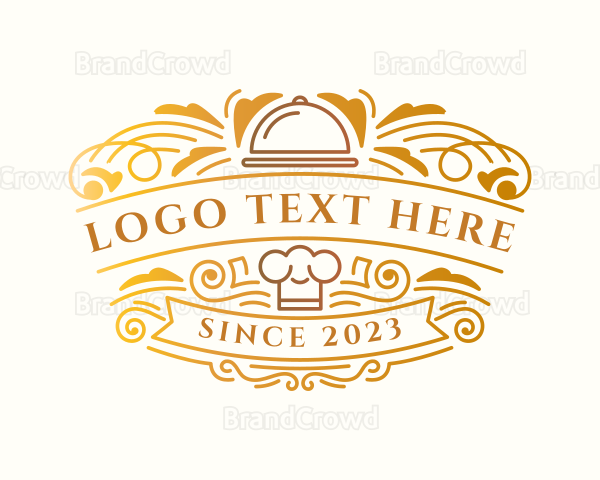 Luxury Restaurant Dining Logo