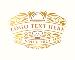 Foodie - Luxury Restaurant Dining logo design