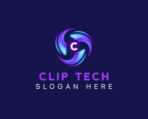 Cyber Ai Tech logo design