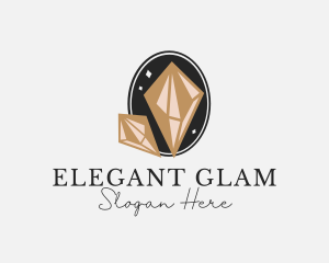 Glamorous - Glamorous Crystals Jewelry logo design