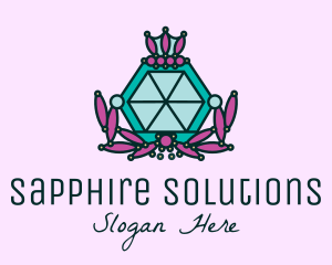 Sapphire - Jewelry Diamond Accessories logo design