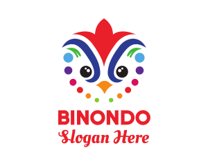 Colorful Festival Bird Logo