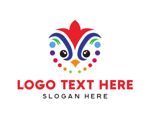 Festival - Colorful Festival Bird logo design