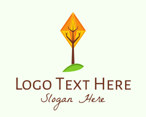 Ecological - Crystal Forest Tree logo design