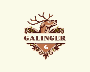 Wild Deer Antler Logo