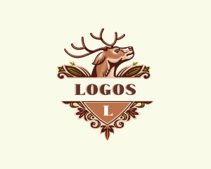 Wild Deer Antler Logo