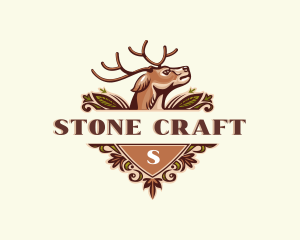 Wild Deer Antler Logo