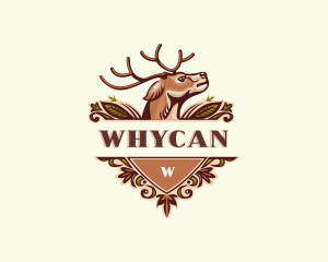 Wild Deer Antler Logo