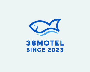 Fish Ocean Seafood logo design