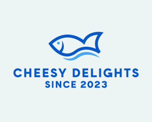 Fish Ocean Seafood logo design