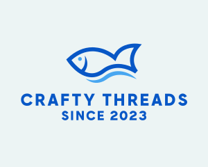 Fish Ocean Seafood logo design