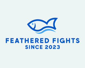 Fish Ocean Seafood logo design