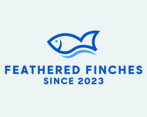 Fish Ocean Seafood logo design