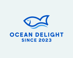 Seafood - Fish Ocean Seafood logo design