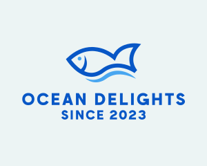 Seafood - Fish Ocean Seafood logo design