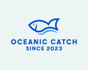 Fish - Fish Ocean Seafood logo design