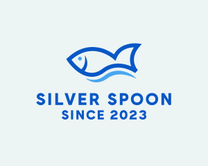 Fish Ocean Seafood logo design