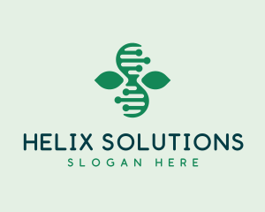 DNA Helix Biotechnology logo design