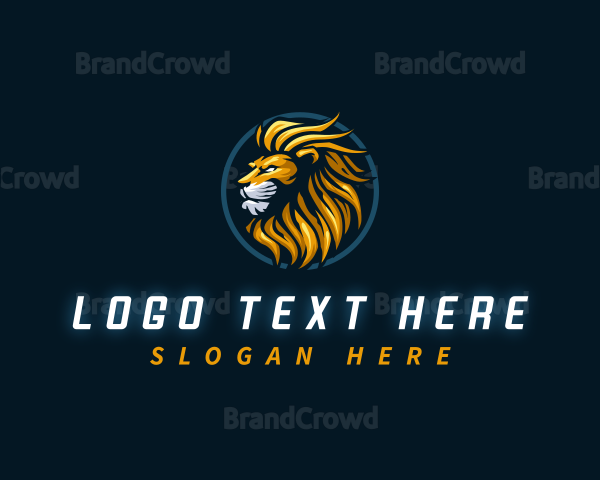 Professional Sport Lion Logo