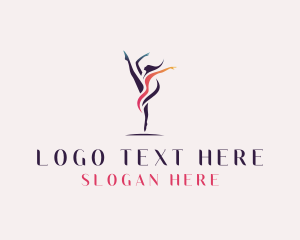 Dancing - Dancing Gymnastics logo design