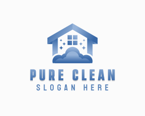 Residential Property Cleaning logo design