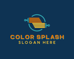 Painting - Paint Brush Painting logo design