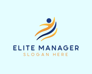 Leader Human Employee logo design