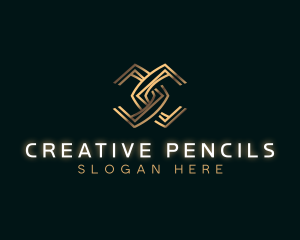 Premium Luxury Letter C logo design