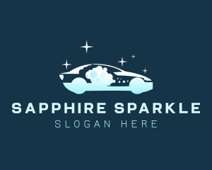 Sparkle Car Cleaning logo design