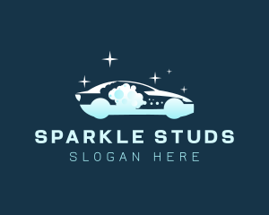 Sparkle Car Cleaning logo design