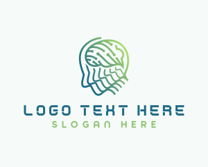 App - Cyber AI Technology logo design