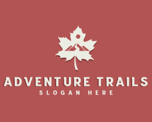 Canada Maple Mountain logo design