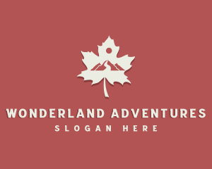 Canada Maple Mountain logo design