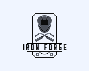 Foundry - Welding Mask Fabrication Industry logo design