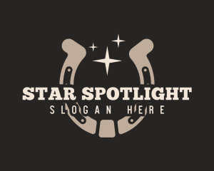 Star Horseshoe Ranch logo design