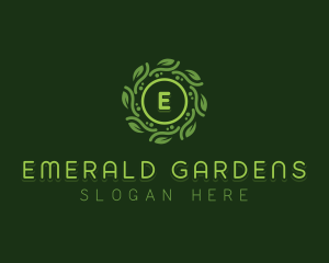 Nature Wellness Garden logo design