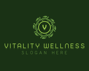 Nature Wellness Garden logo design