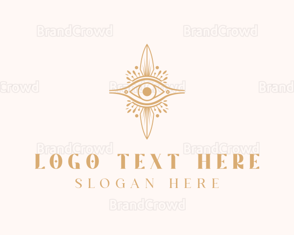 Spiritual Boho Eye Logo