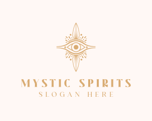 Spiritual Boho Eye logo design