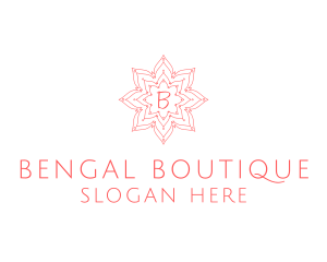 Floral Lantern Boutique logo design