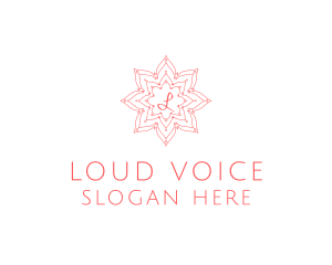 Floral Lantern Boutique logo design