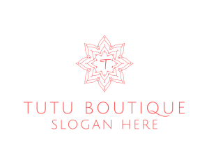 Floral Lantern Boutique logo design